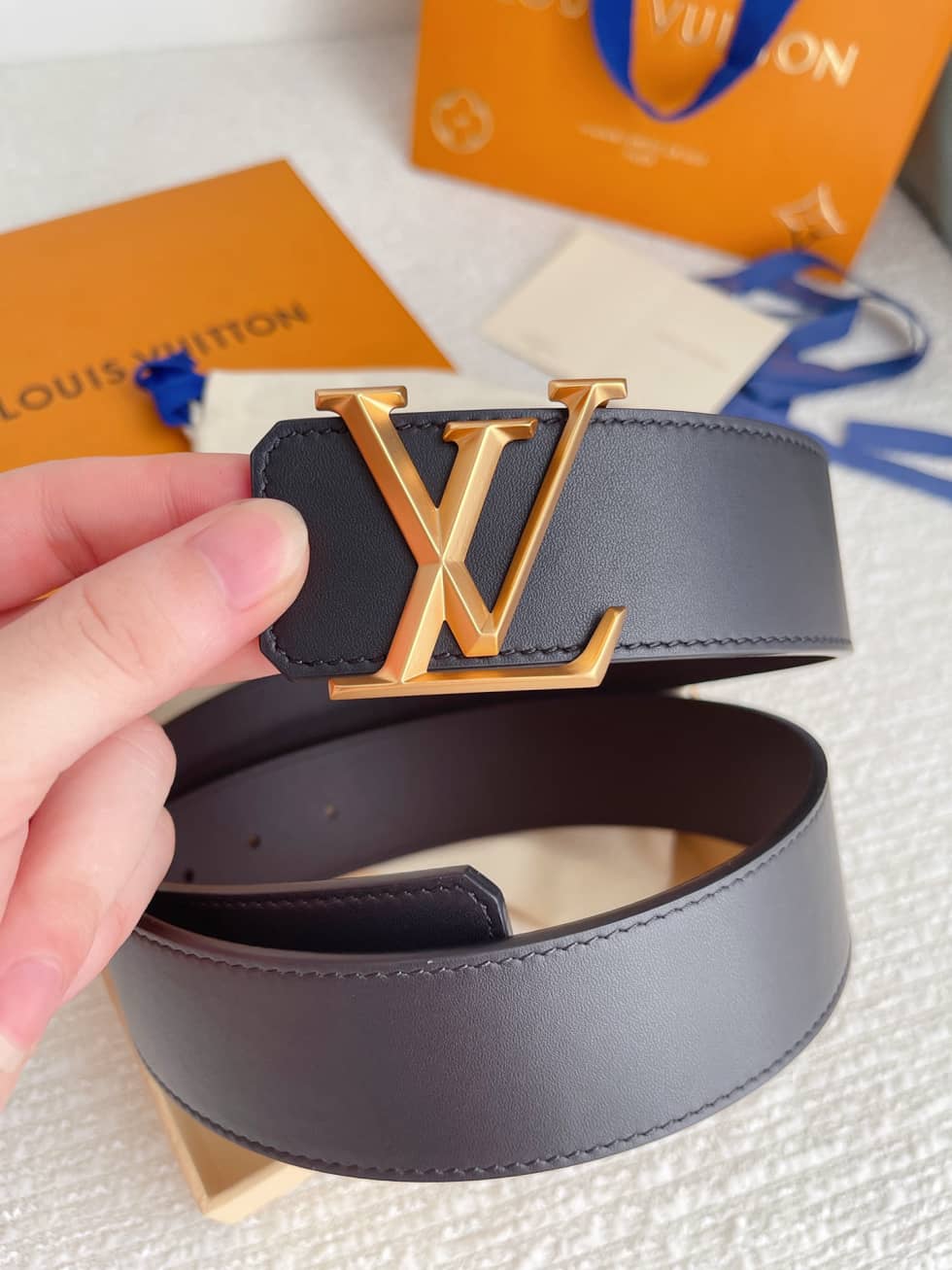 7 Star L0vis Vvtt0n Leather Belt 40mm