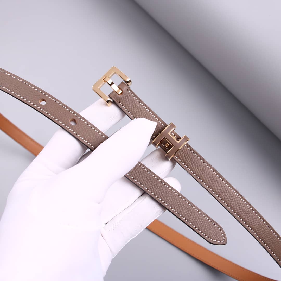 Fake H**me5 Logo Belt 15mm For Lady