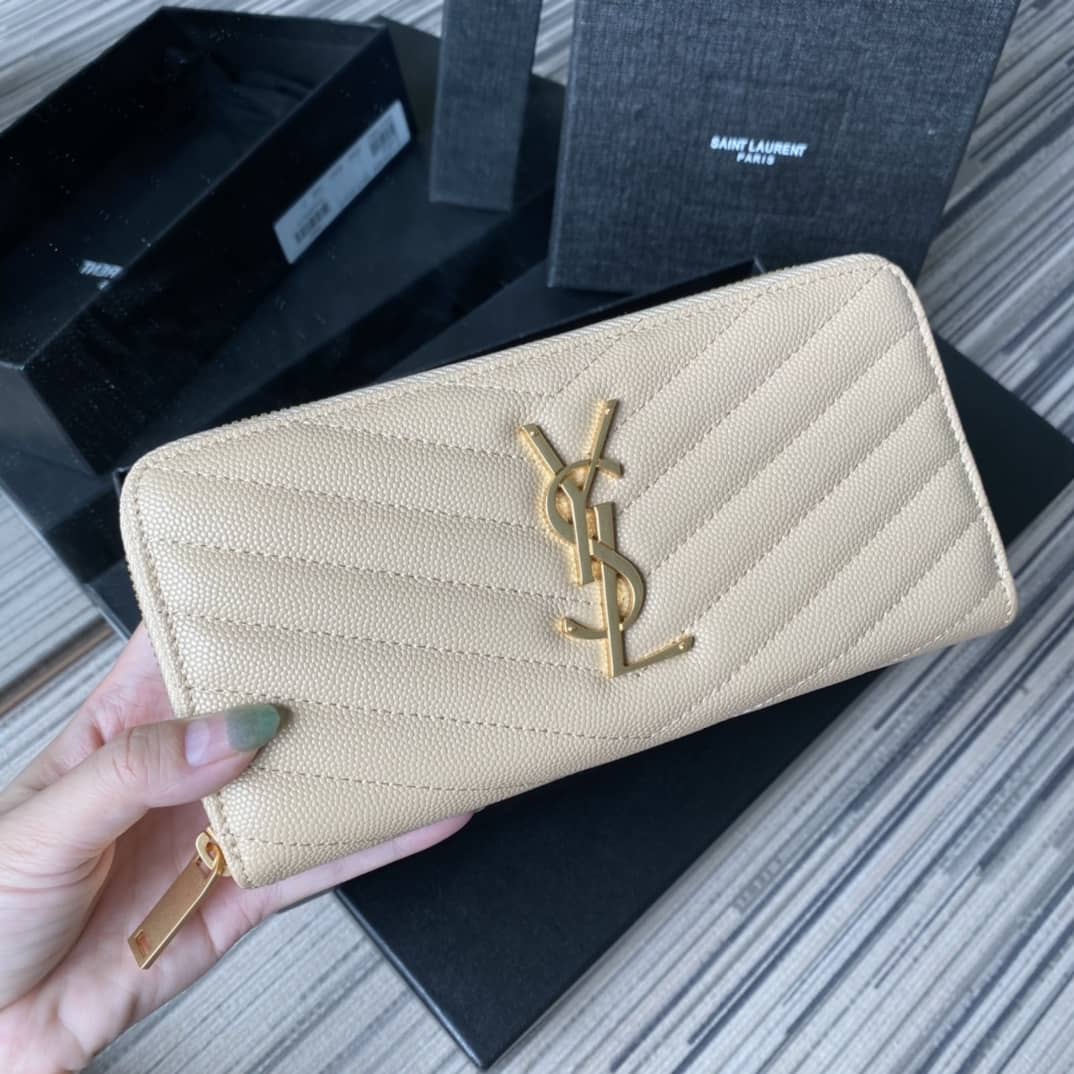 Y51 Monogram Zip Around Replica Wallet