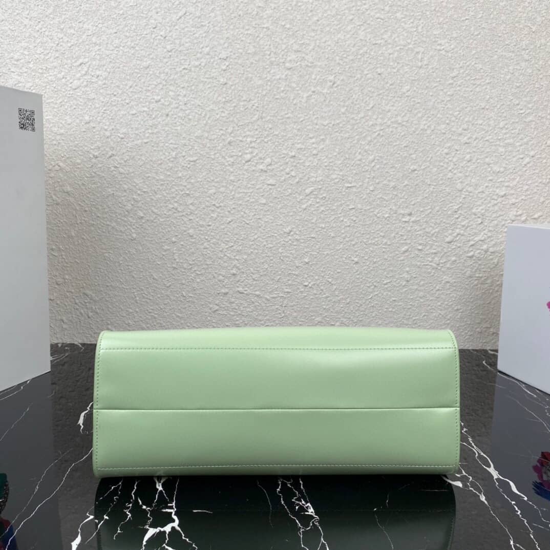 Pra*a Small Brushed Leather Replica Tote