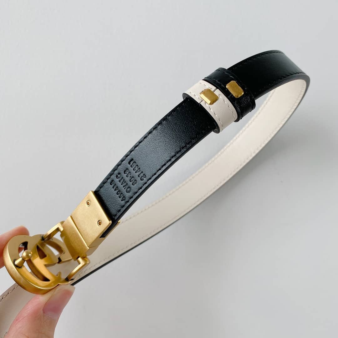 Gvc*1 Belt First Copy 20mm For Lady