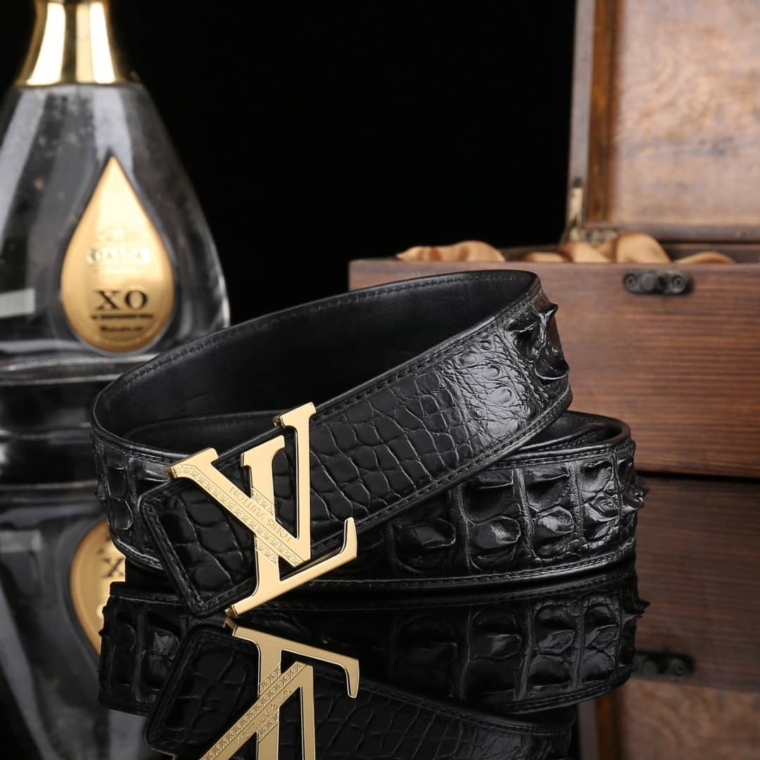 Knockoff L0vis Vvtt0n Logo Belt 38mm