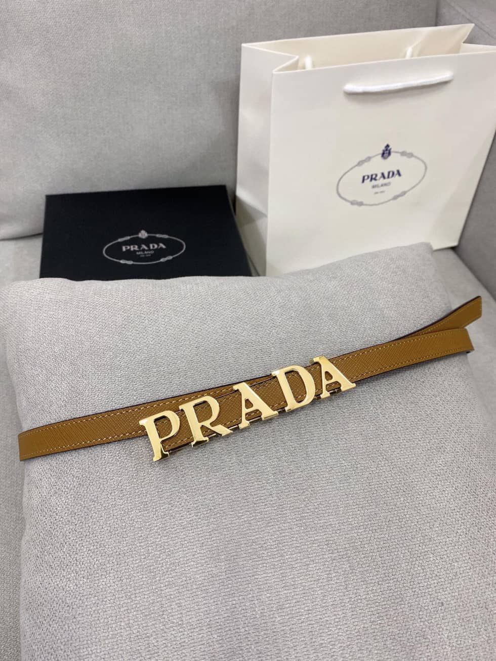 High Quality Pra*a Belt 15mm For Lady