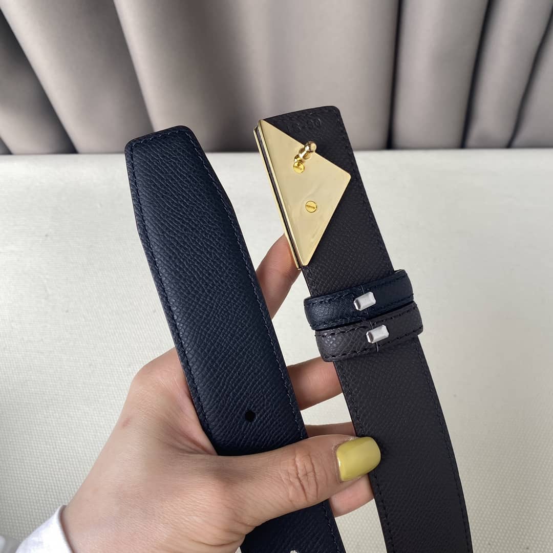 7 Star Pra*a Leather Belt 35mm