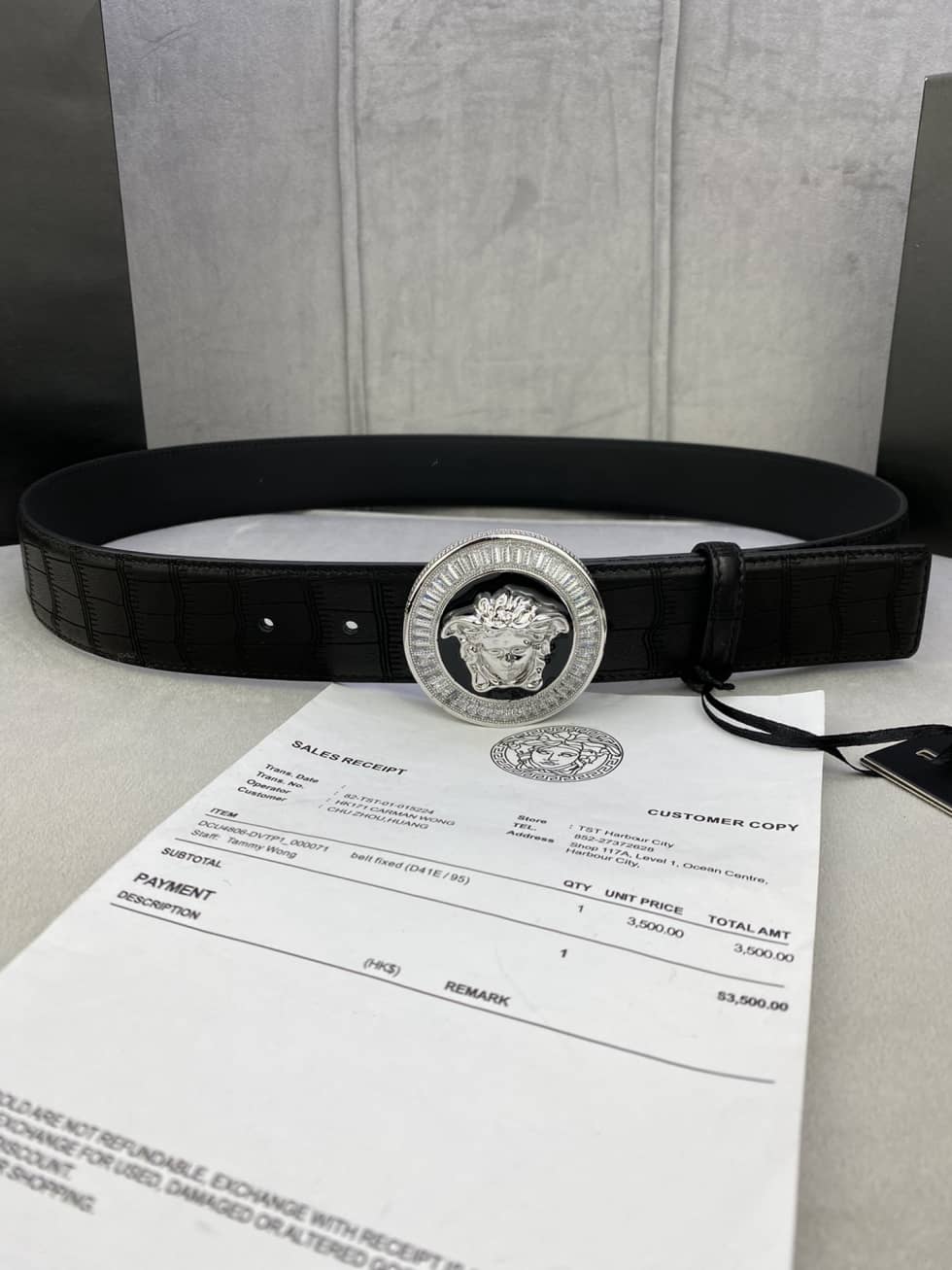 Top Quality Versace Belt Online 40mm
