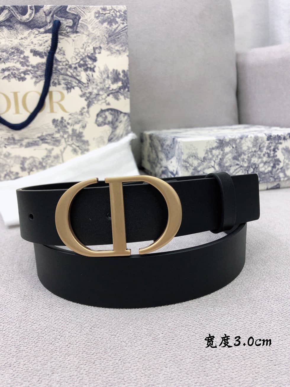 7 Star D10r Leather Belt 30mm