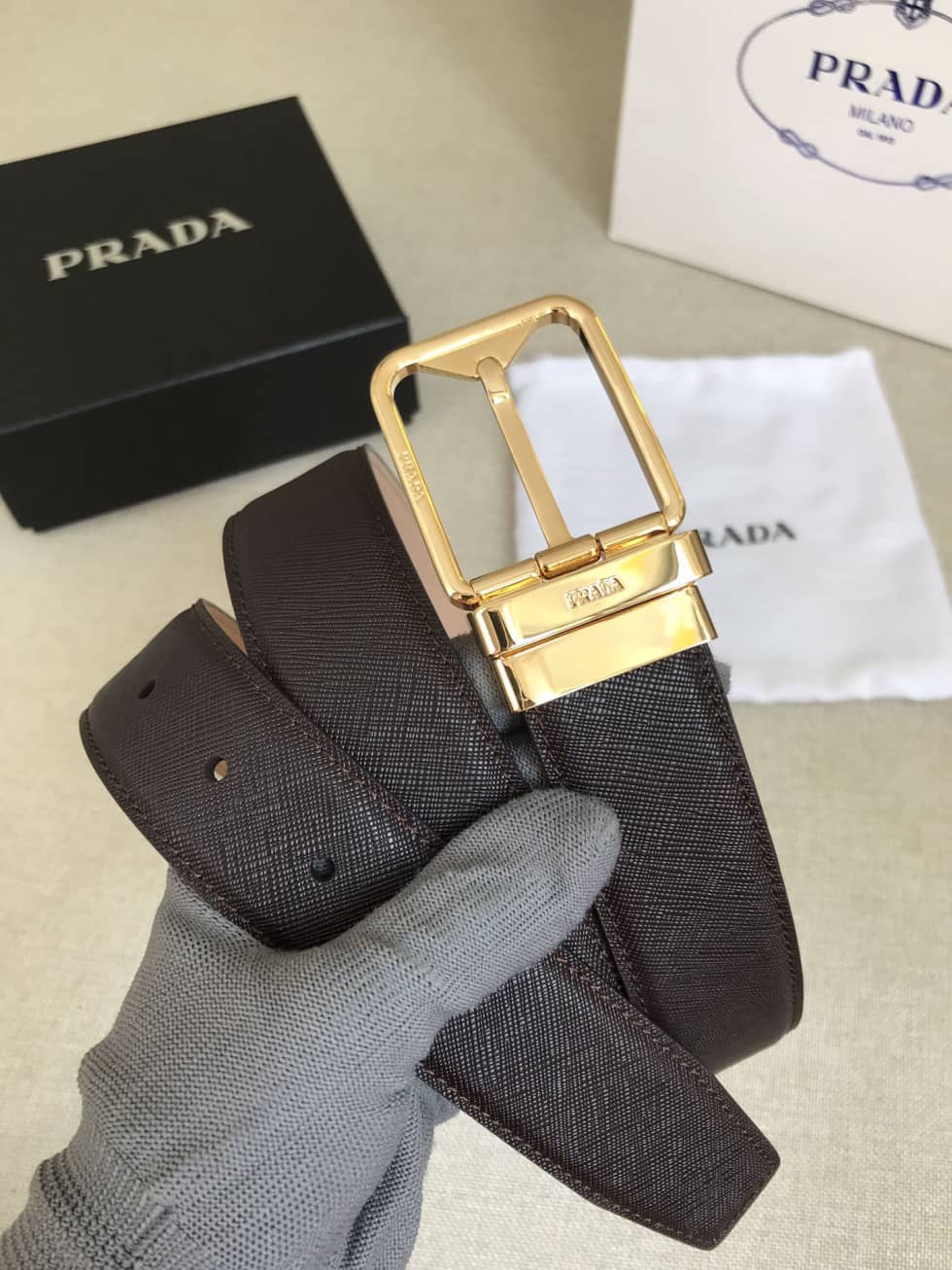 Fashion Pra*a Classic AAA+ Belt 35mm