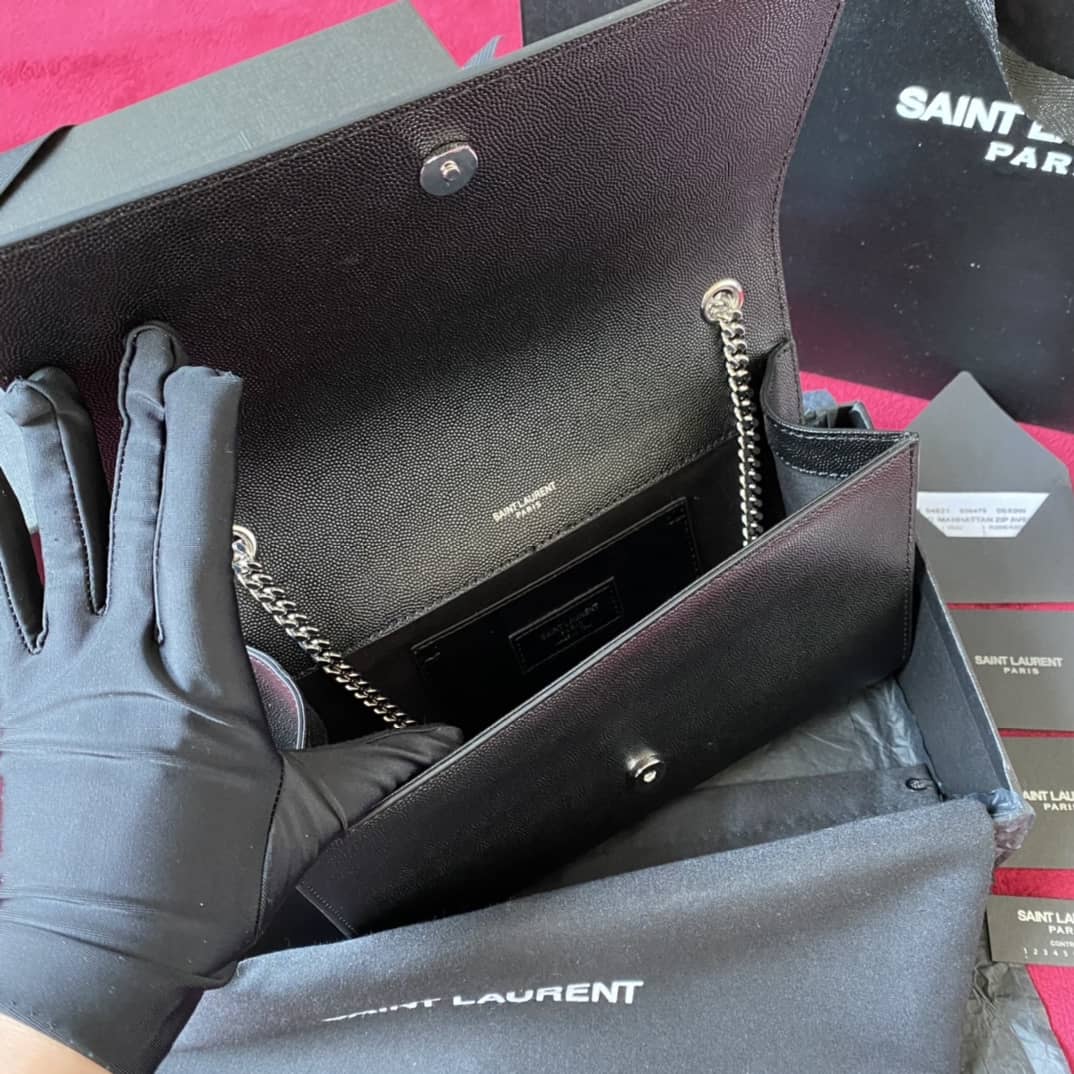 Y51 Dupes Bags Sa1nt Lau*nt Kate Embossed Leather Medium Bag