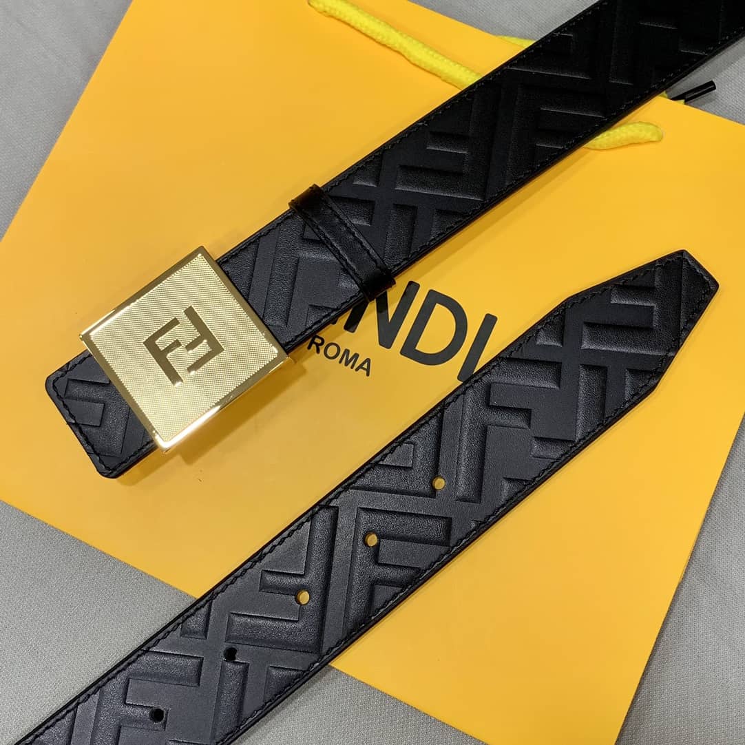 Knockoff F**di Logo Belt 40mm