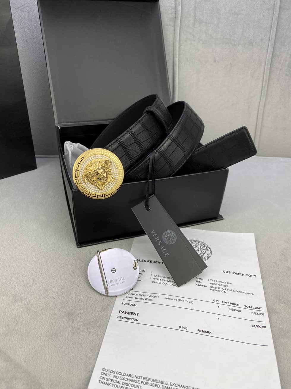 Cheap Versace Belt China 40mm
