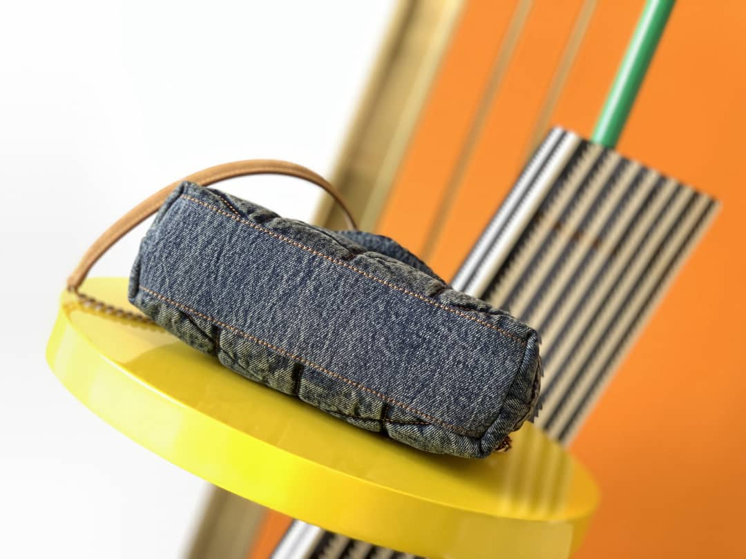 Y51 Dupes Bags Sa1nt Lau*nt Loulou Denim Shoulder Bag