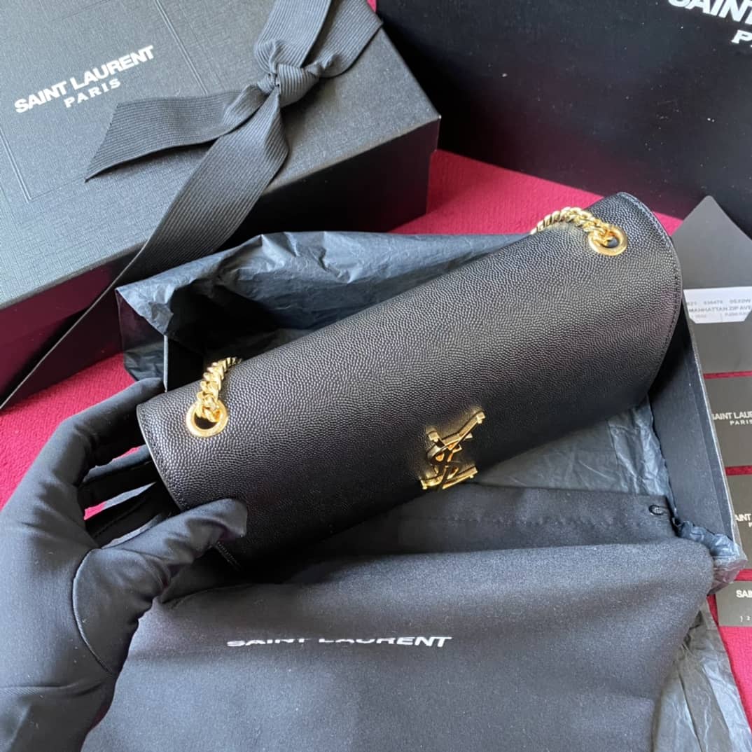 Y51 Dupes Bags Sa1nt Lau*nt Kate Embossed Leather Medium Bag