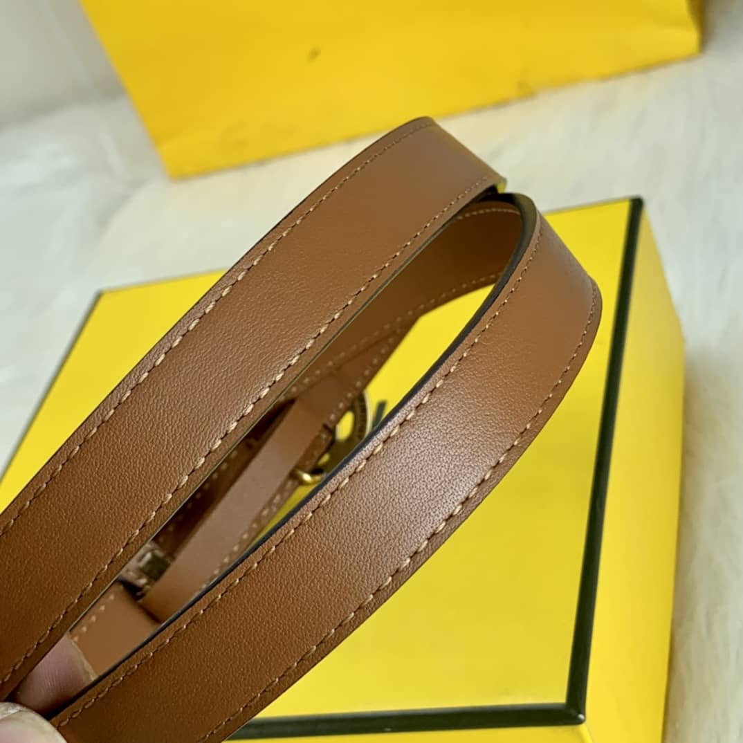 Fashion F**di Classic AAA+ Belt 20mm For Lady
