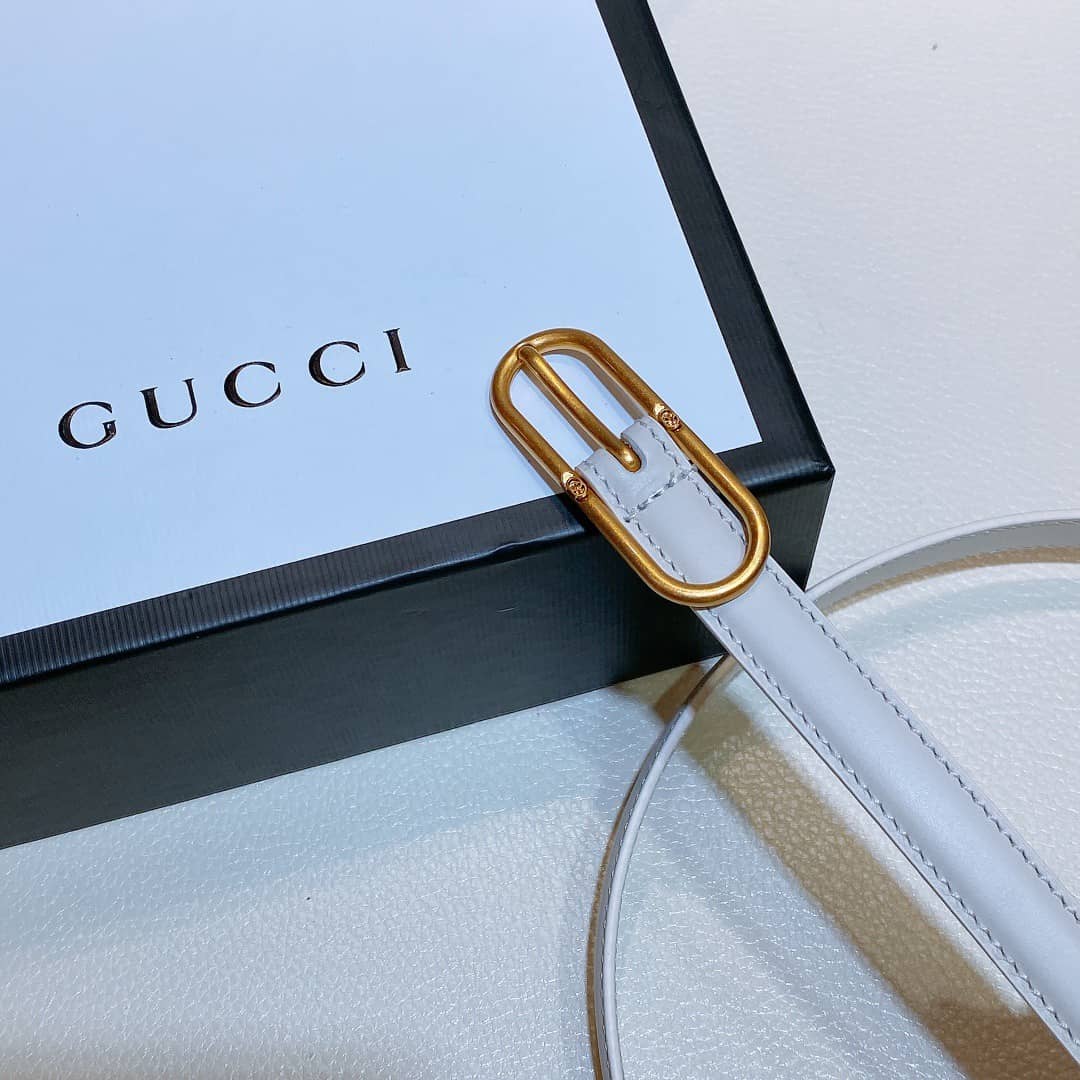 Fake Gvc*1 Logo Belt 15mm For Lady