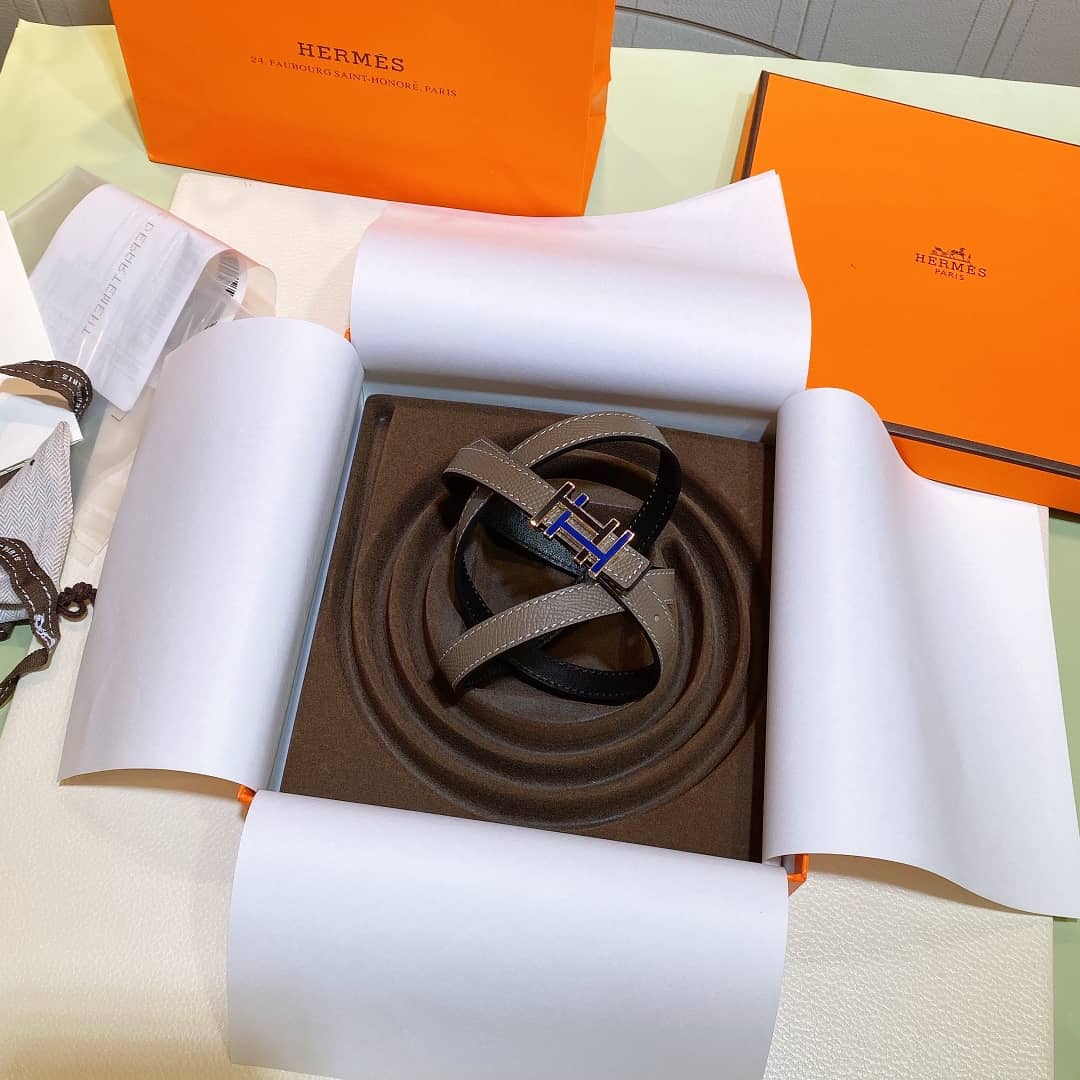 Wholesale H**me5 Logo Belt 13mm For Lady