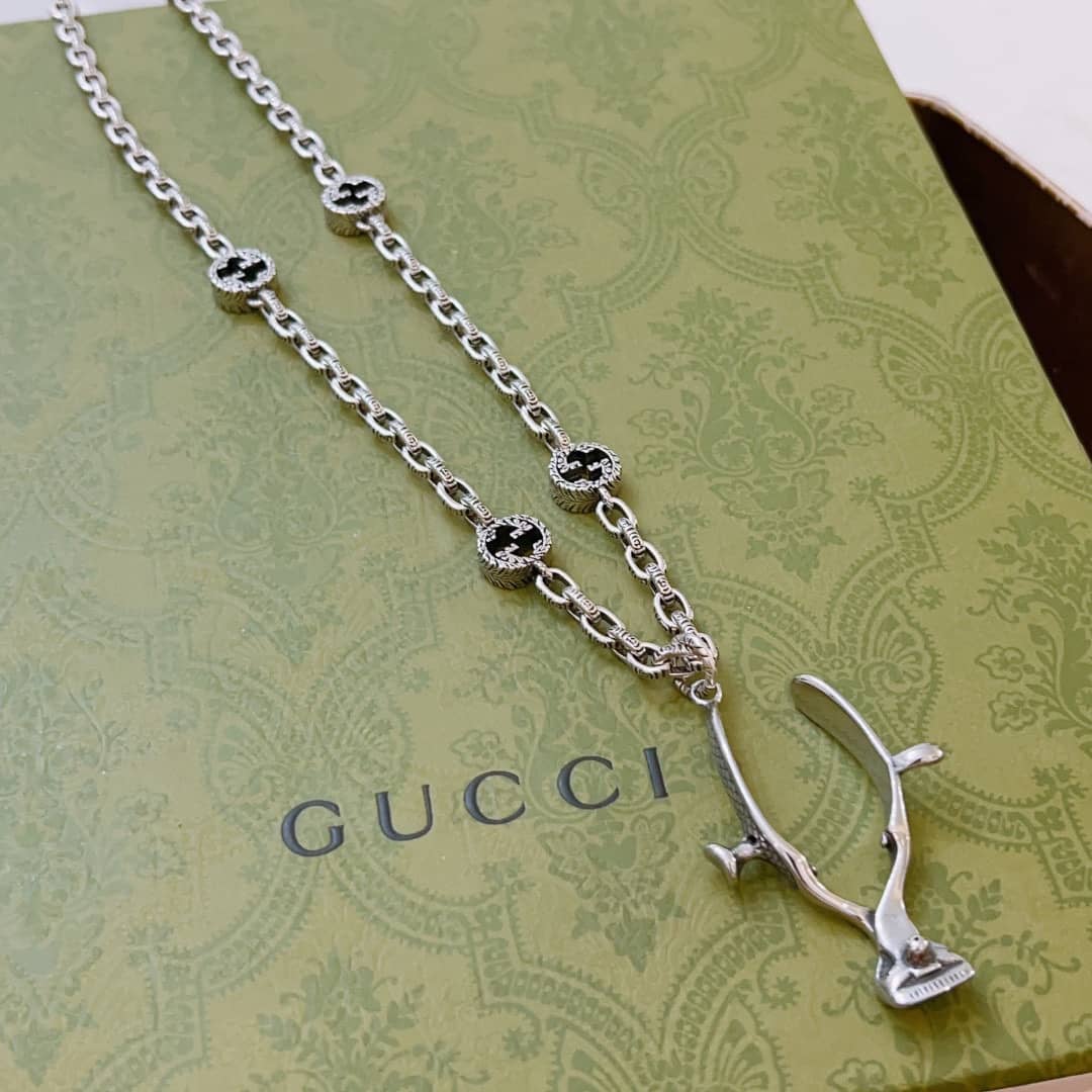 Wholesale Gvc*1 Logo Necklace