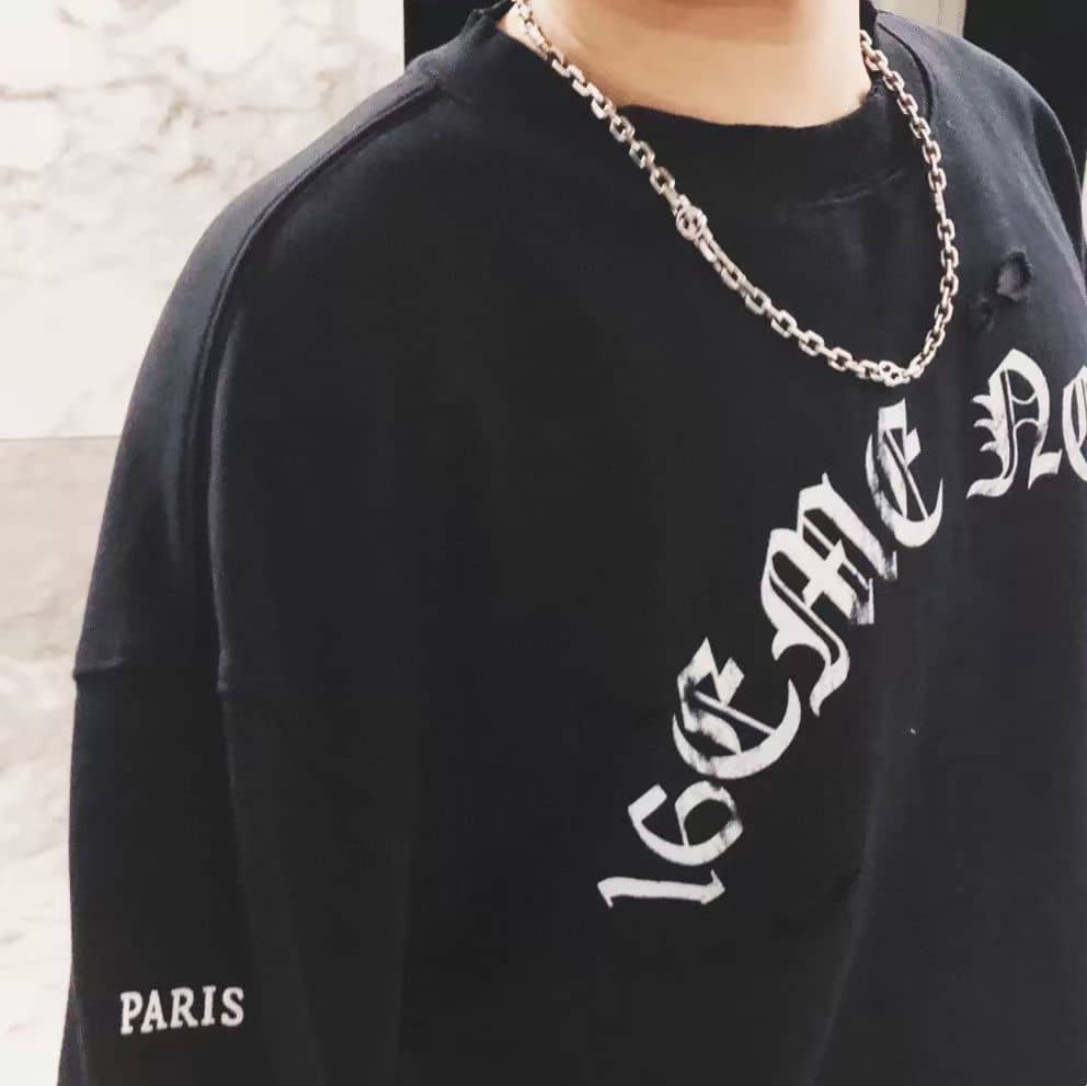Fake Gvc*1 Logo Necklace