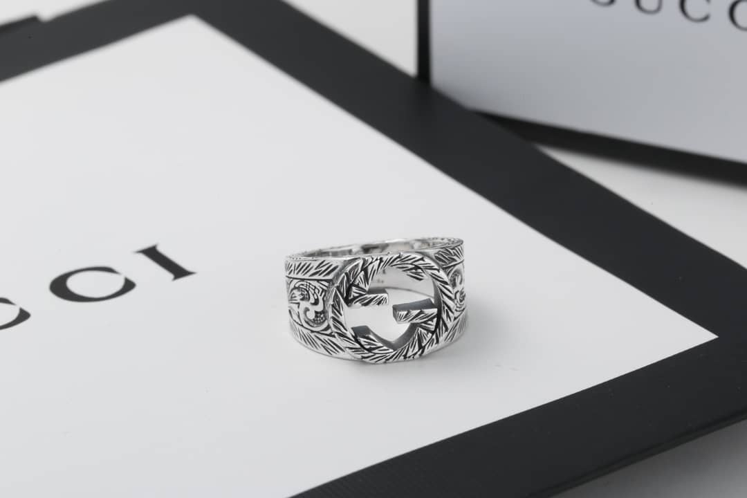 Knockoff Gvc*1 Logo Ring