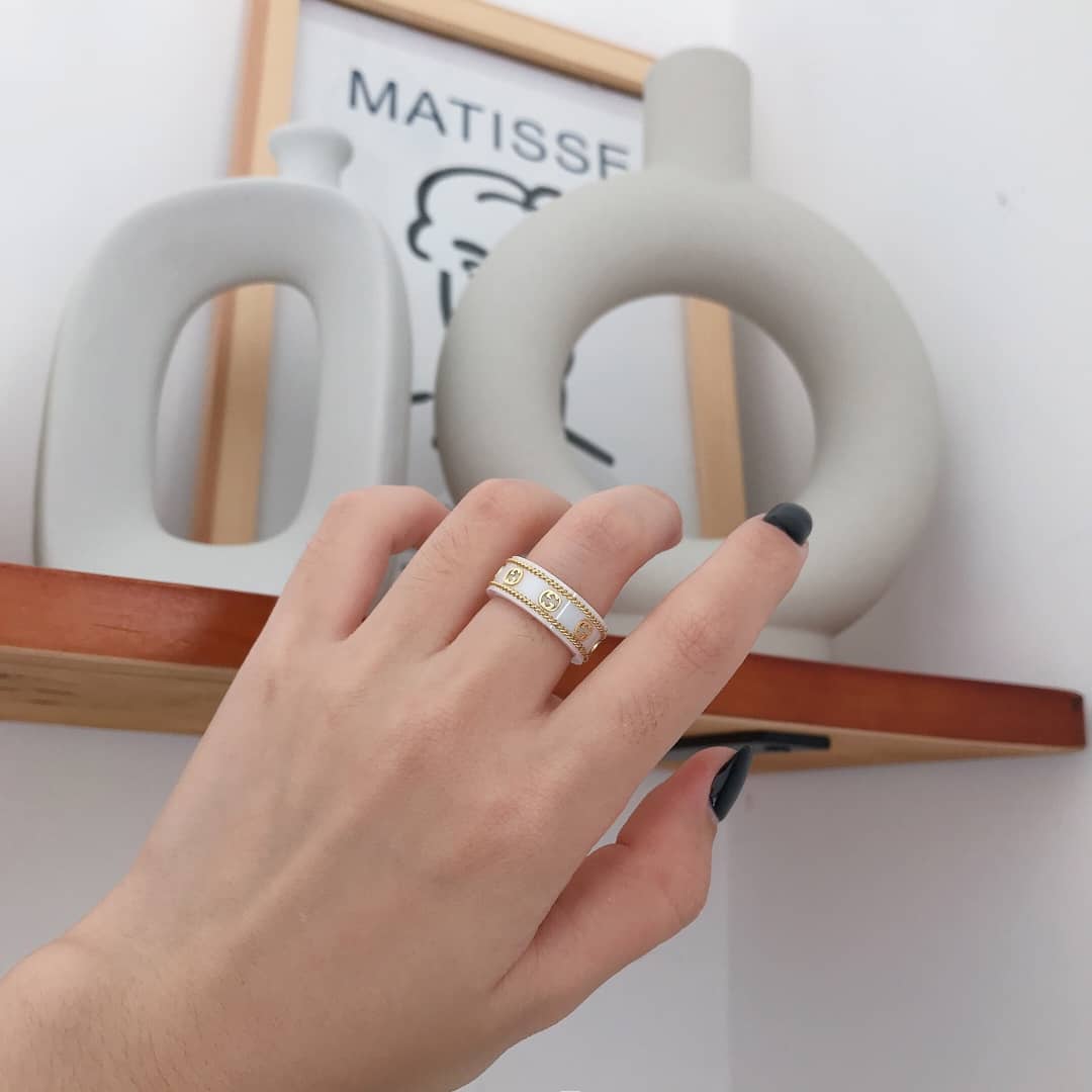 Fake Gvc*1 Logo Ring