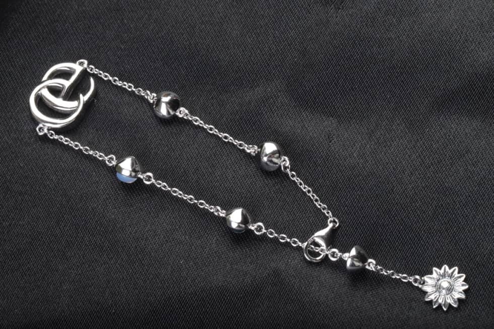 Fake Gvc*1 Logo Bracelet