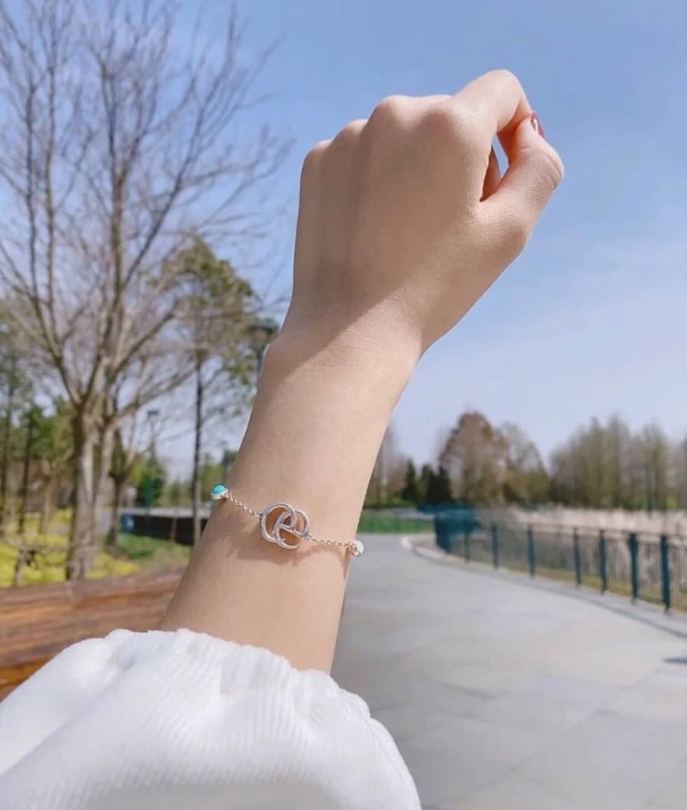 Fake Gvc*1 Logo Bracelet