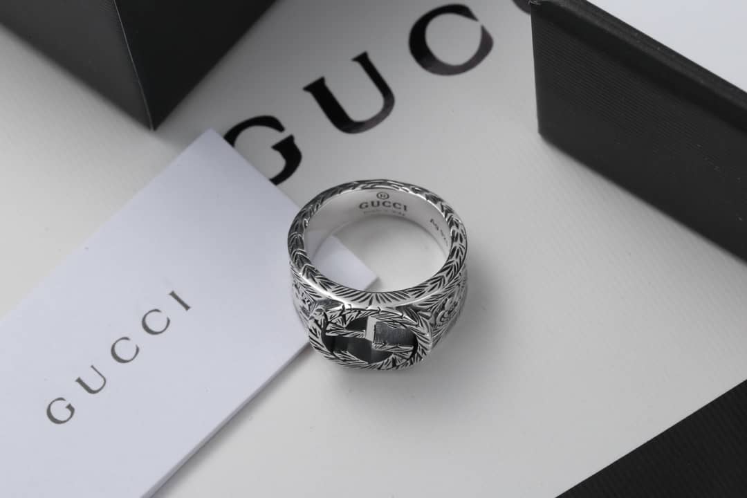 Knockoff Gvc*1 Logo Ring