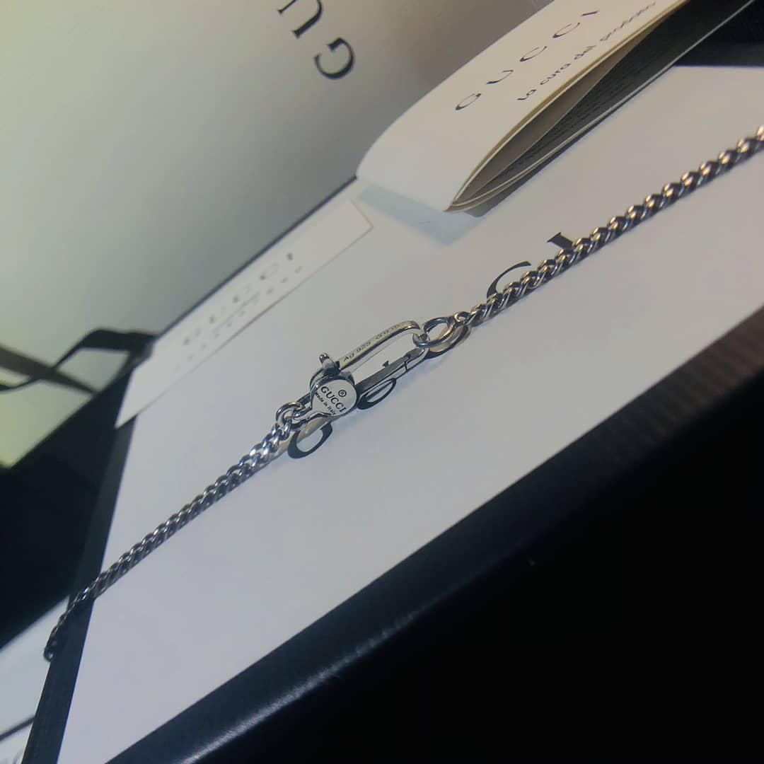 Knockoff Gvc*1 Logo Necklace
