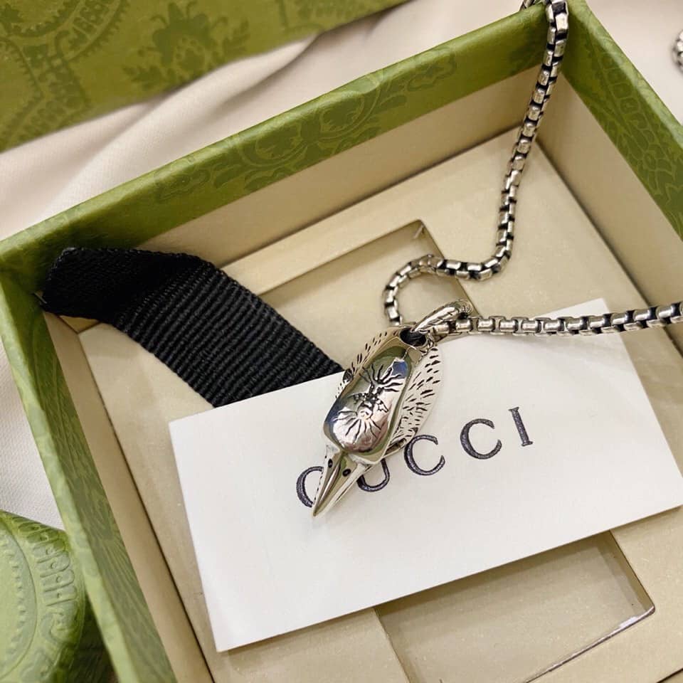 Fake Gvc*1 Logo Necklace