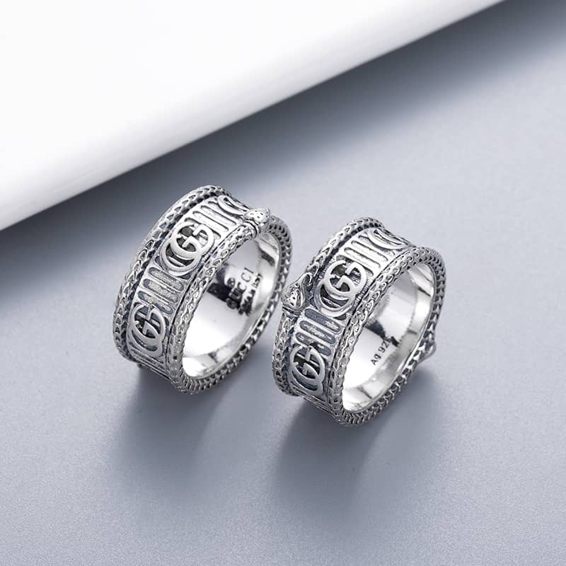 Knockoff Gvc*1 Logo Ring