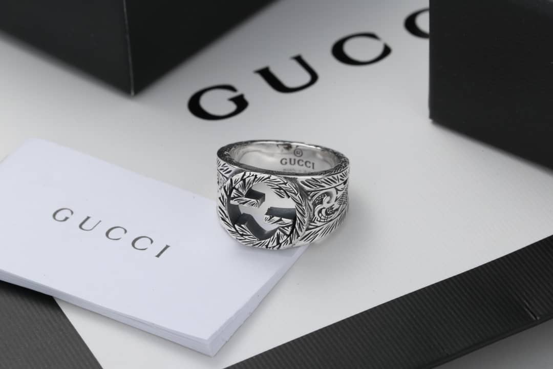 Knockoff Gvc*1 Logo Ring