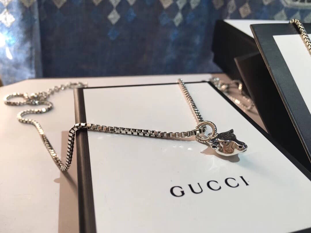 Knockoff Gvc*1 Logo Necklace