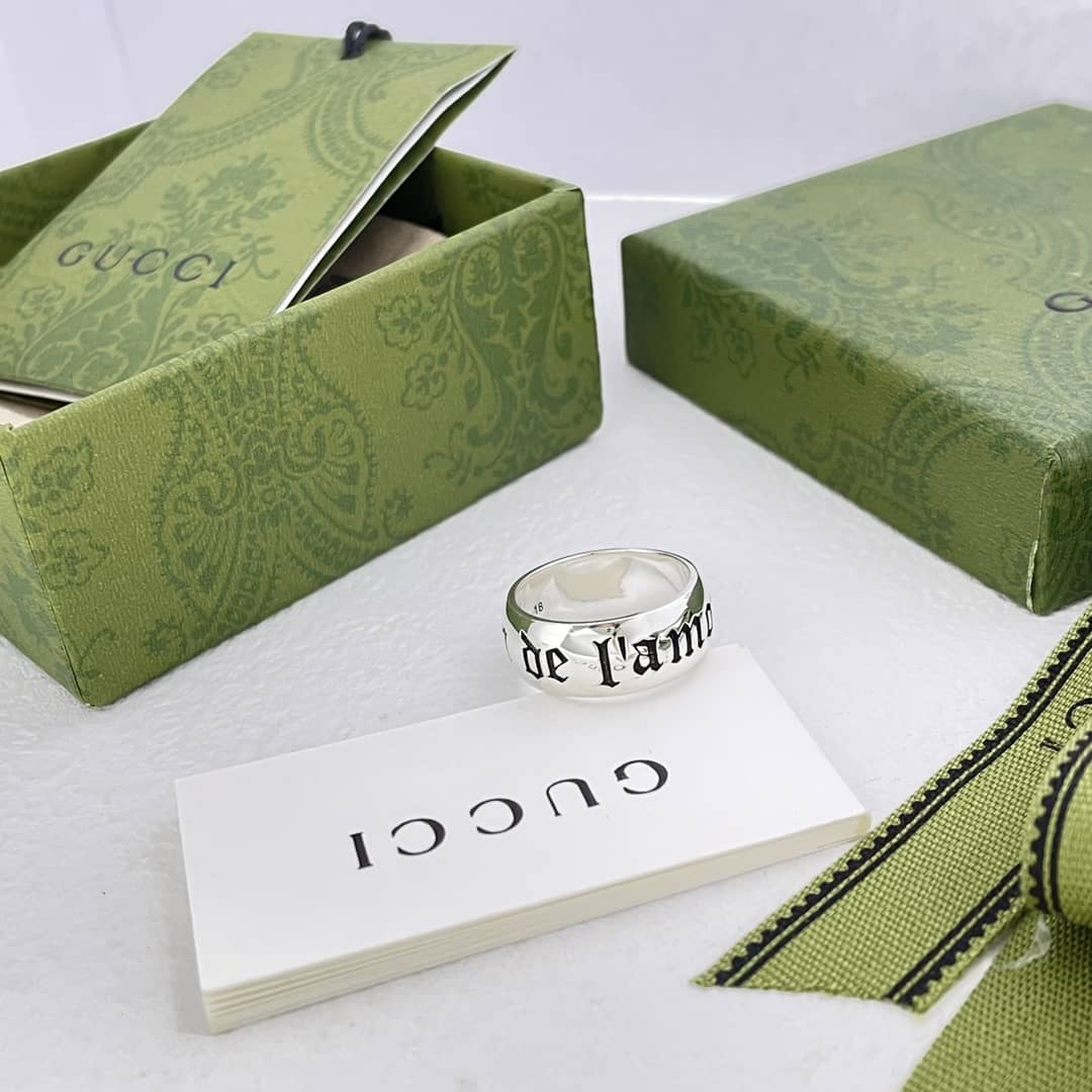 Knockoff Gvc*1 Logo Ring