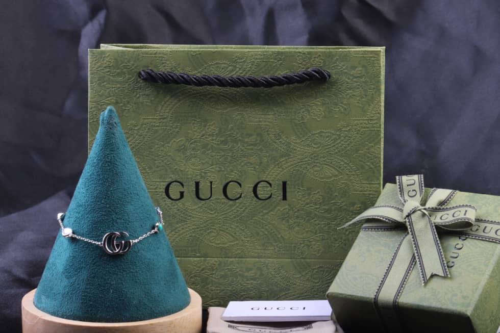 Fake Gvc*1 Logo Bracelet