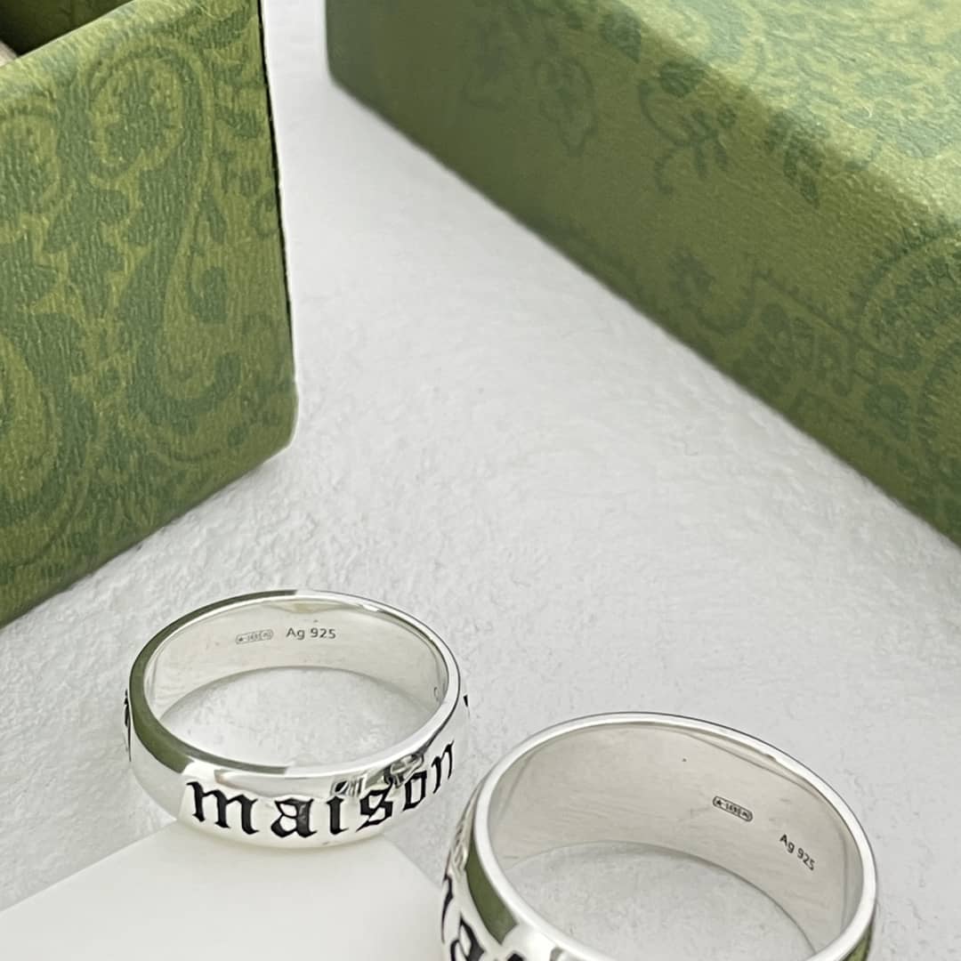 Knockoff Gvc*1 Logo Ring