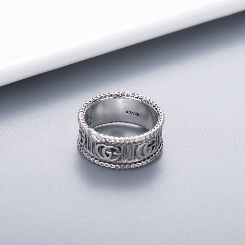 Knockoff Gvc*1 Logo Ring