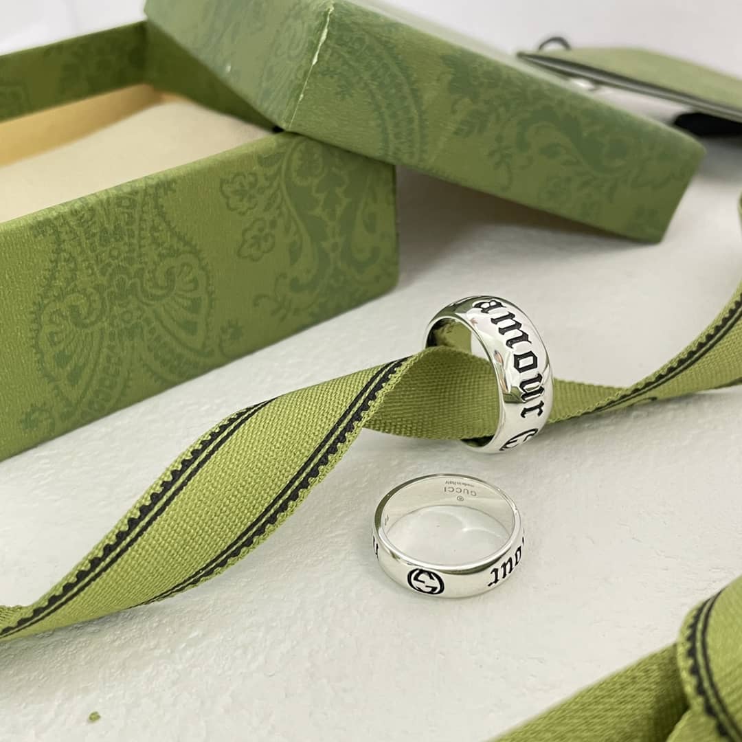 Knockoff Gvc*1 Logo Ring