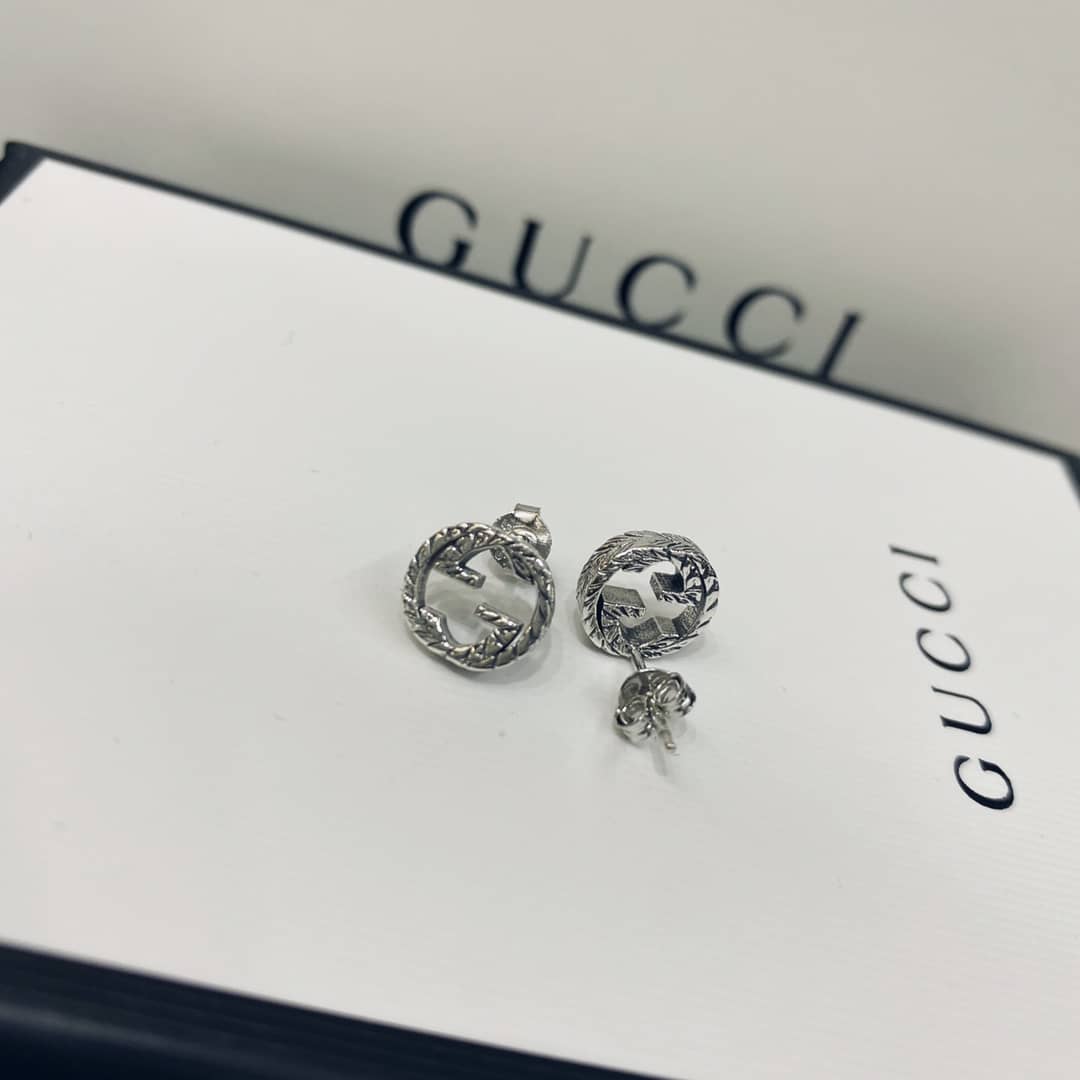 Fake Gvc*1 Logo Earring