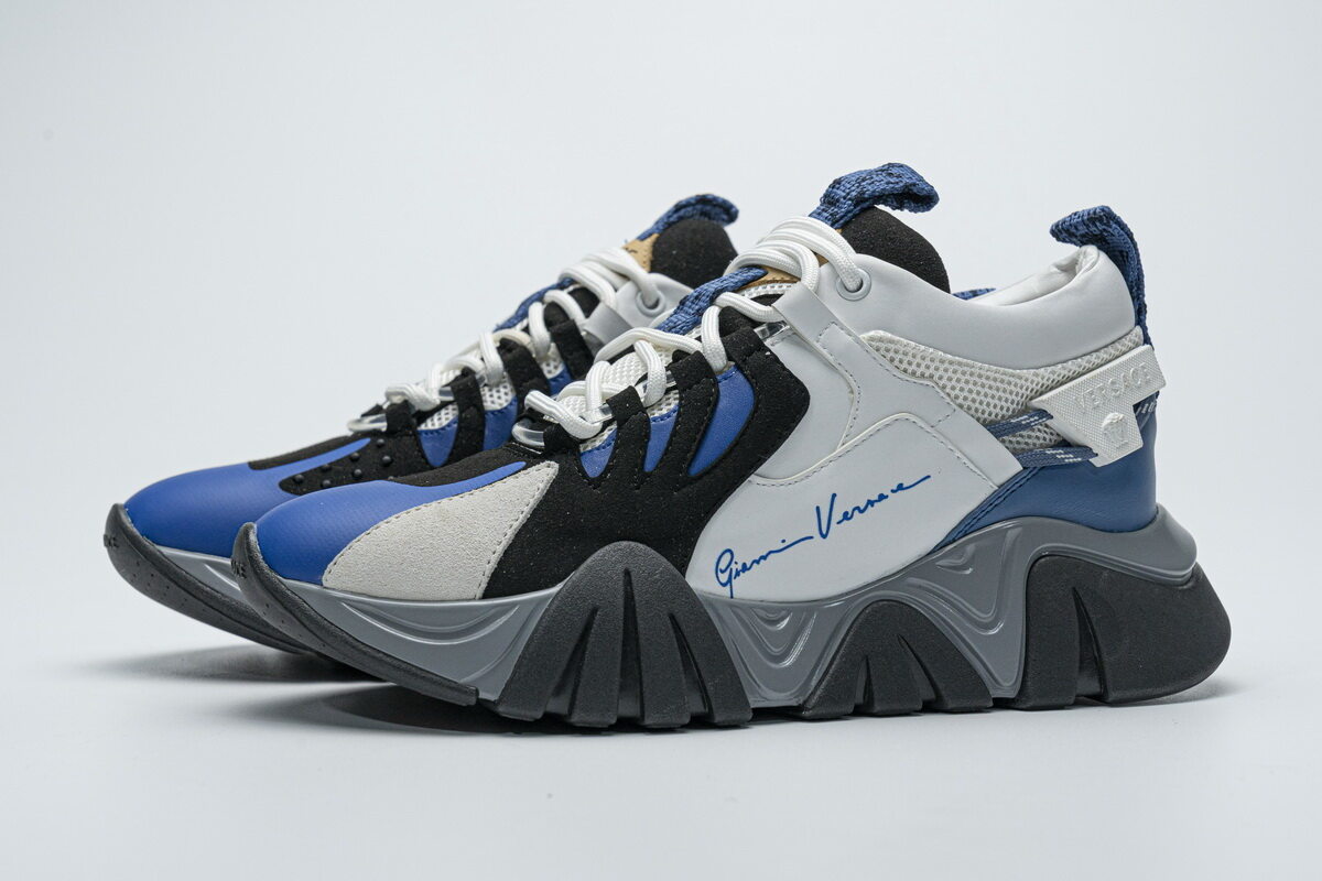 Versace TRIGRECA Jogging White Black Blue(SP Batch)