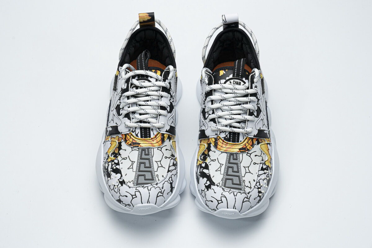 Versace CHAIN REACTION White Black Yellow(SP Batch)