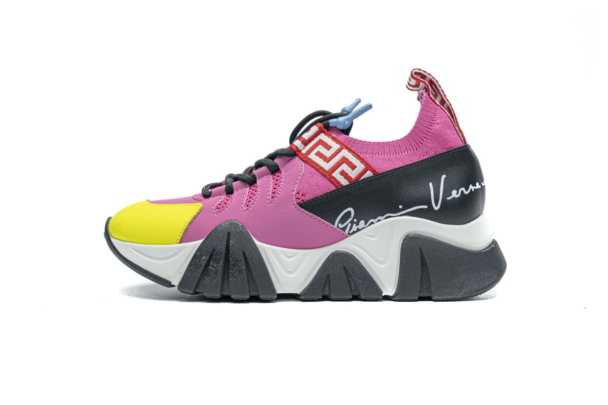 Versace TRIGRECA Jogging Black Yellow Pink(SP Batch)