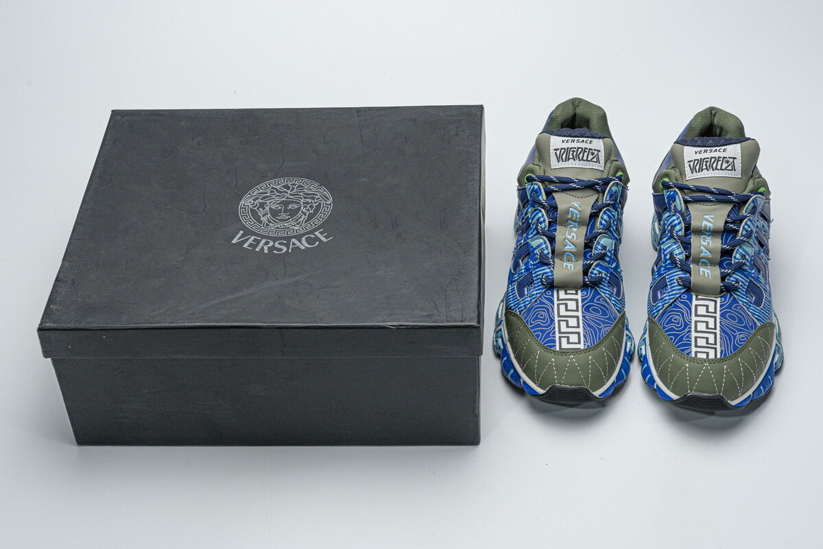 Versace TRIGRECA Army Green Blue(SP Batch)