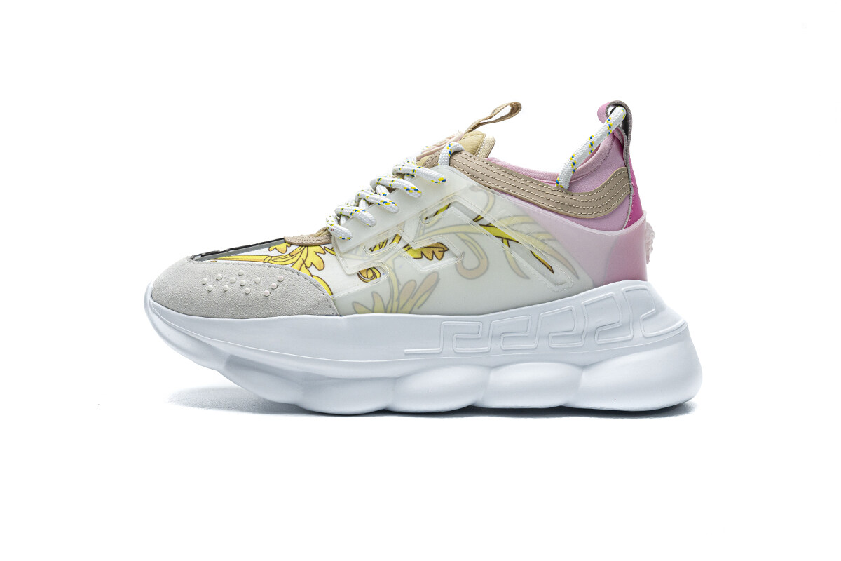 Versace CHAIN REACTION White Grey Pink(SP Batch)