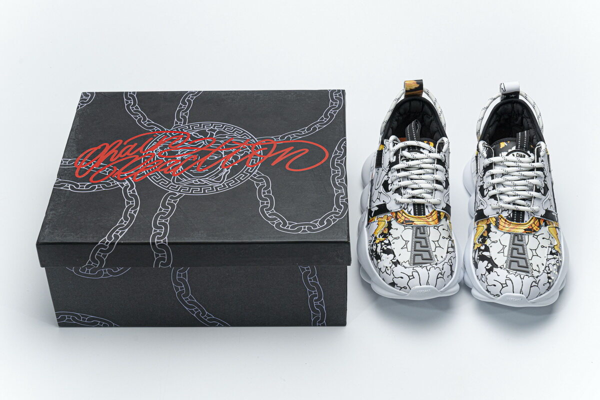 Versace CHAIN REACTION White Black Yellow(SP Batch)