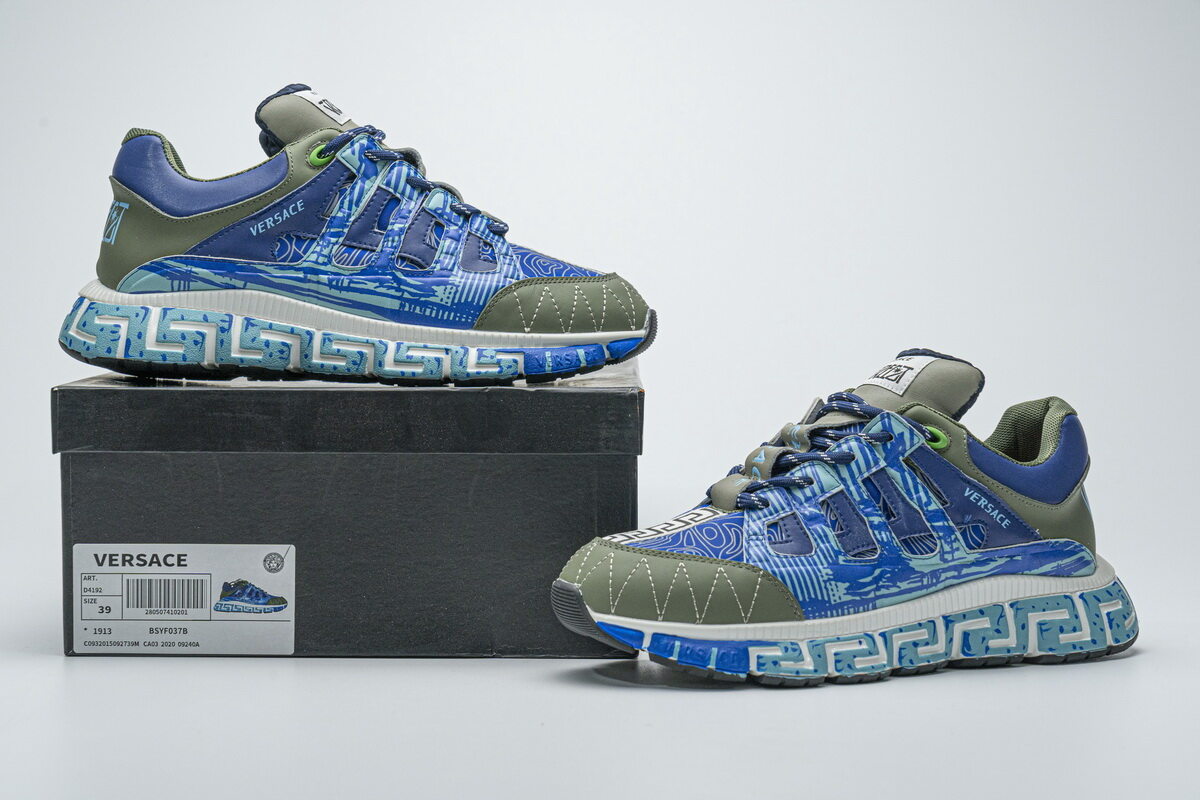 Versace TRIGRECA Army Green Blue(SP Batch)