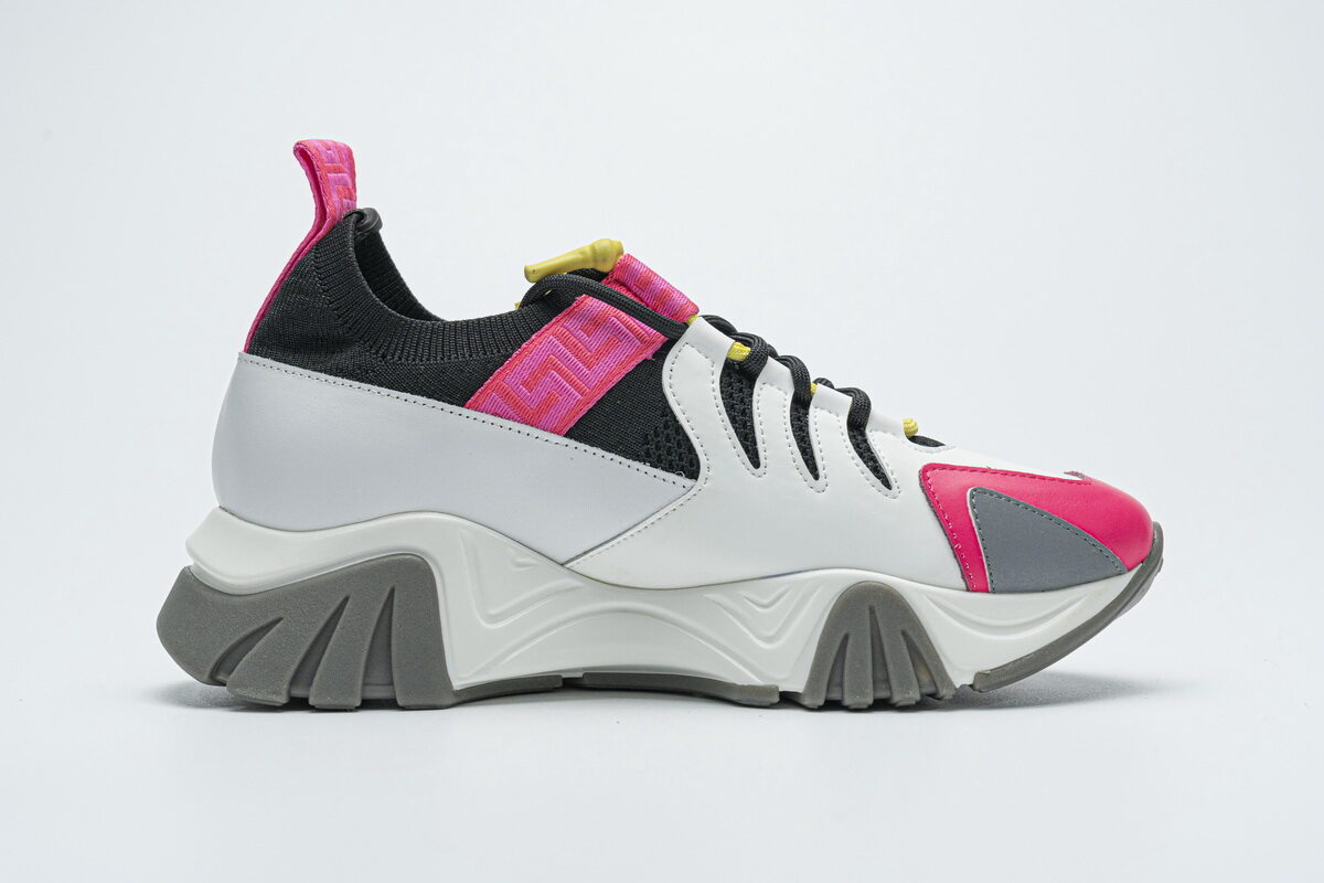 Versace TRIGRECA Jogging White Grey Pink(SP Batch)