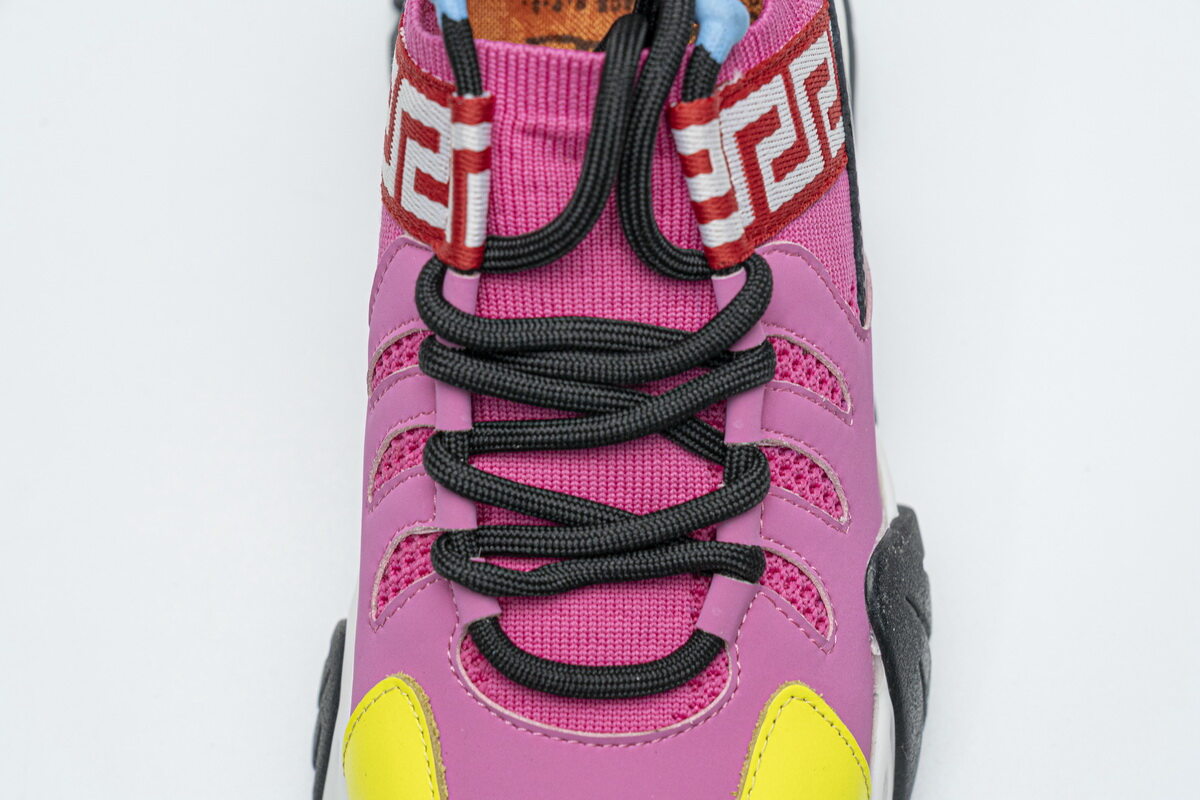 Versace TRIGRECA Jogging Black Yellow Pink(SP Batch)