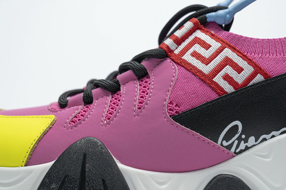 Versace TRIGRECA Jogging Black Yellow Pink(SP Batch)