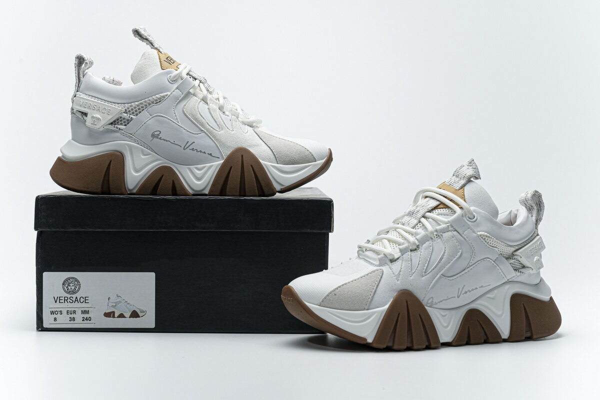 Versace TRIGRECA Jogging White Brown(SP Batch)