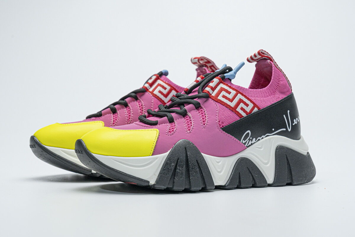 Versace TRIGRECA Jogging Black Yellow Pink(SP Batch)