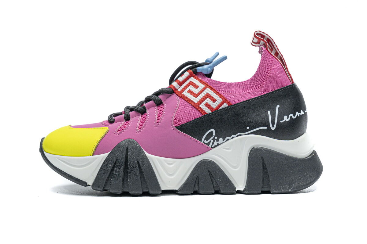 Versace TRIGRECA Jogging Black Yellow Pink(SP Batch)